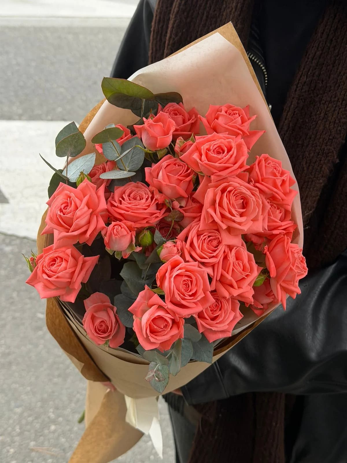 Букет из кустовых роз Barbados